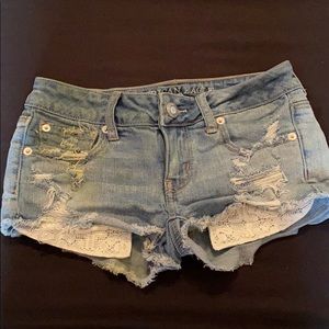 Laced pocket American Eagle shorts